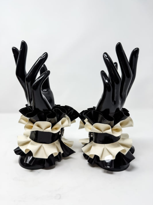 Dramatix Two Tone Wrist Ruffle