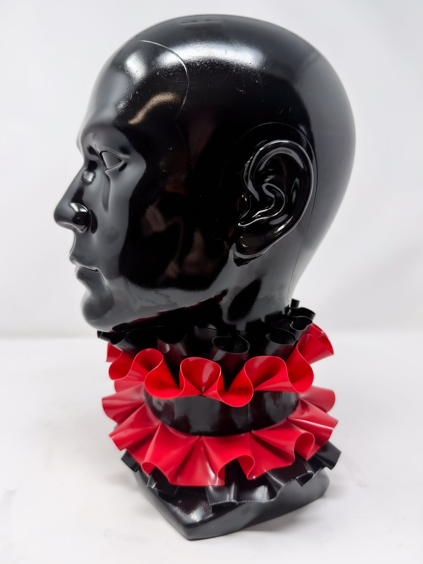 Mini Dramatix Two Tone Neck Ruffle