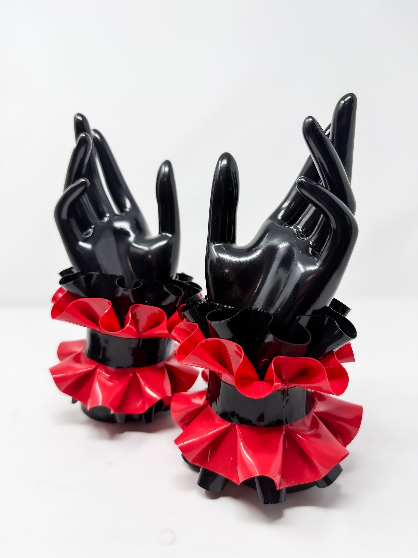 Dramatix Two Tone Wrist Ruffle